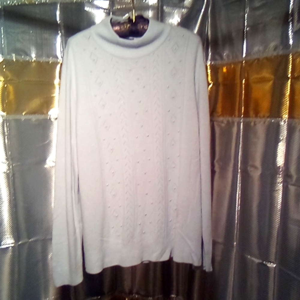 NWT XXL pearl long sleeve